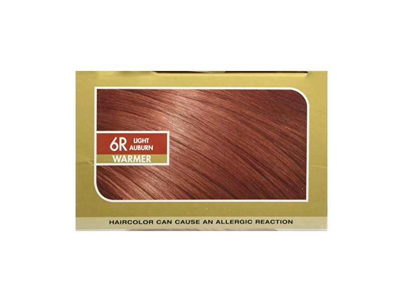 L'Oreal Paris Superior Preference Hair Color, 6R Light Auburn