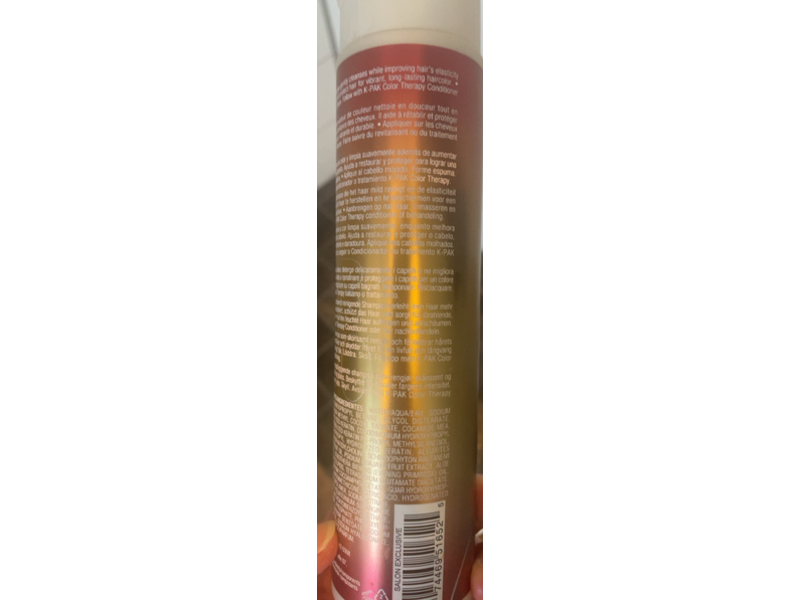 Joico K-pak Color Therapy Protecting Shampoo, 10.1 fl oz/300 mL