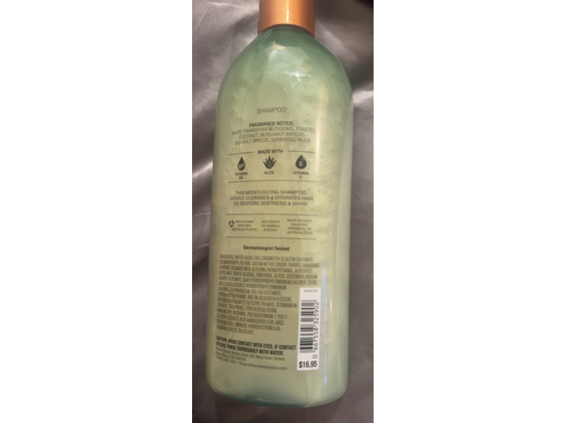 Bath & Body Works Shampoo, At The Beach, 16 fl oz/473 mL