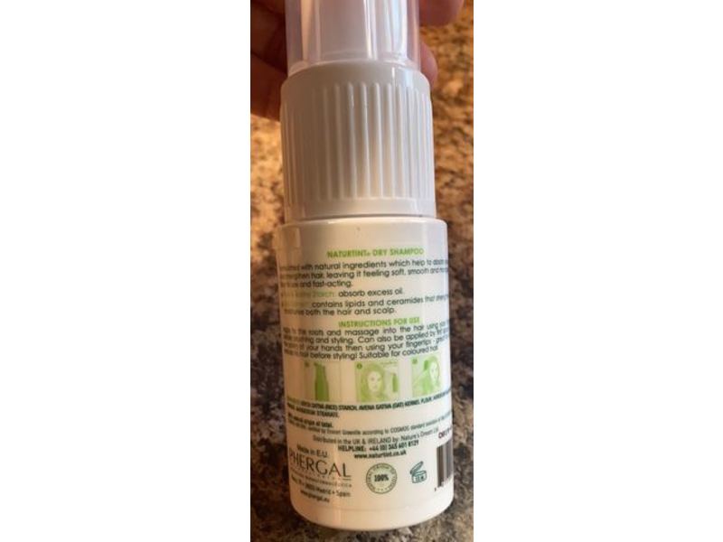 Naturtint Dry Shampoo, Cosmos Natural, 0.71 oz/20 g