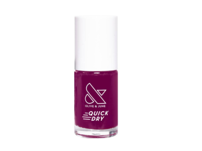 Olive & June Quick Dry Nail Polish, Mulberry, 0.3 fl oz