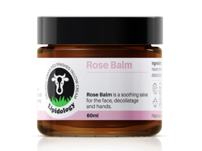 Lipidology Rose Tallow Balm, 60 mL
