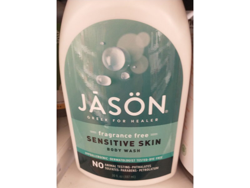Jason Body Wash, Sensitive Skin, 30 fl oz/887 mL
