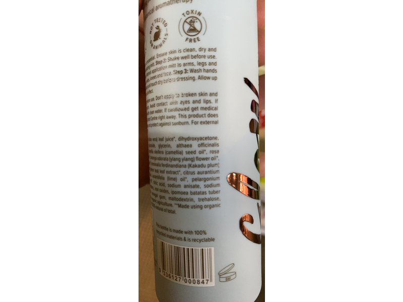 Wotnot Certified Organic Self Tan Mousse Glow, Ultra Dark, 150 mL