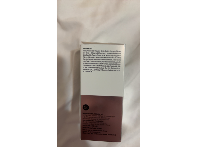 Anua Redness Soothing Serum, Azelaic Acid 10+ Hyaluron, 1.01 fl oz/30 mL