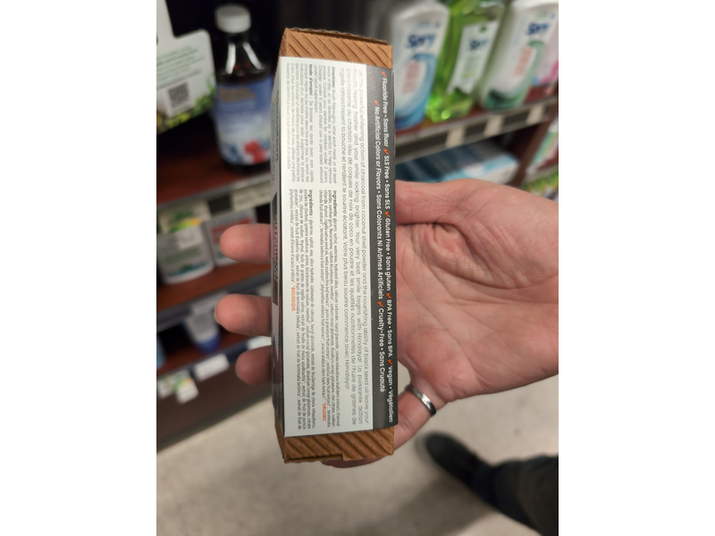 Himalaya Whitening Antiplaque Toothpaste, Charcoal + Black Seed Oil, 4 oz/113 g