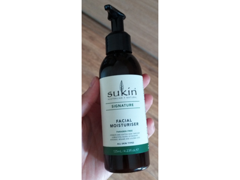 Sukin Signature Facial Moisturiser, 4.23 fl oz / 125 mL