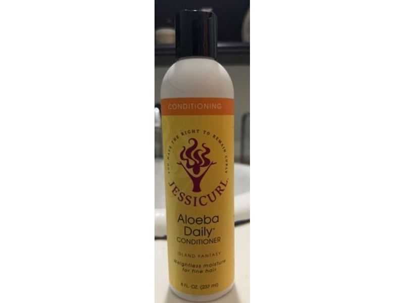 Jessicurl Aloeba Daily Conditioner, Island Fantasy, 8 fl oz/237 mL