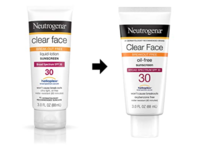 Neutrogena Clear Face Break-Out Free Liquid-Lotion Sunscreen, SPF 30, 3.0 fl oz/88 mL - thumbnail 1
