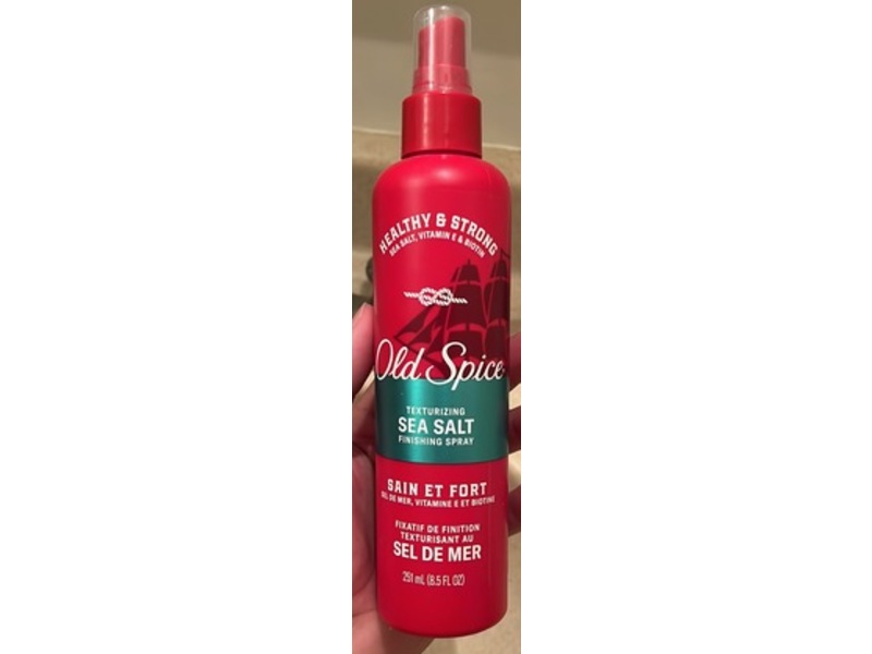 Old Spice Texturizing Finishing Spray, Sea Salt, Vitamin E & Biotin, 8.5 fl oz/251 mL