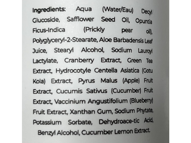 Envision Acne Center Pore Infusion Silk Rinse Soothing Cream Cleanser, 3.3 oz/100 mL