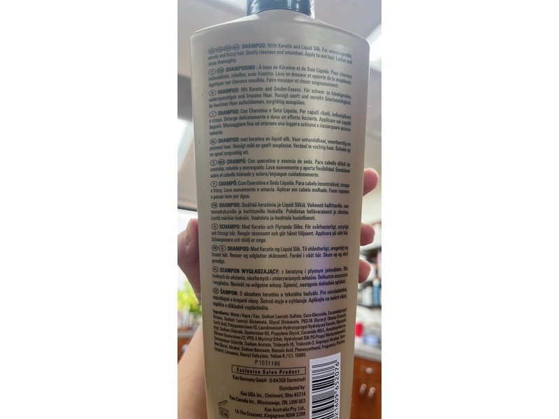 Goldwell Kerasilk Control Shampoo, 33.8 fl oz/1 L