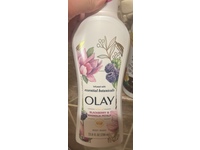 Olay Essential Botanicals Body Wash, Blackberry & Magnolia Petals, 23.6 fl oz/700 mL - Image 3