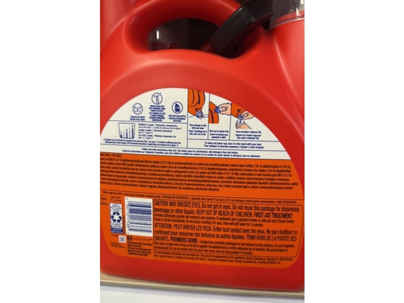 Tide+ Ultra OXI Boost Laundry Detergent, 83 Loads, 117 fl oz/3.46