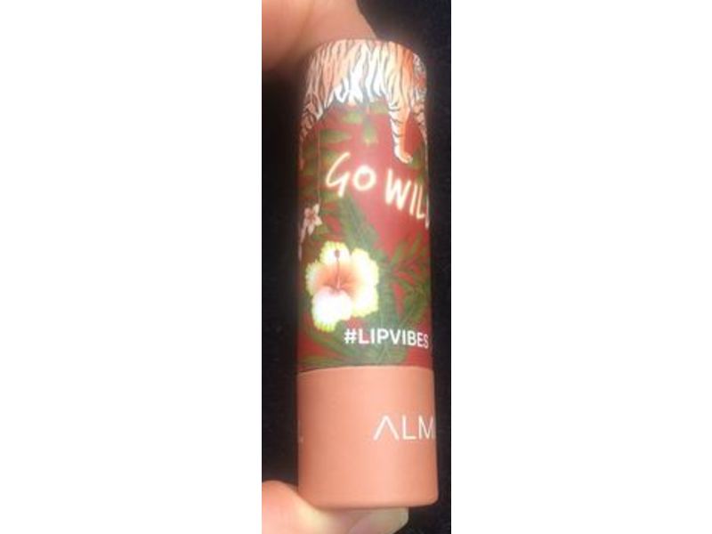 Almay Lip Vibes Lipstick, Go Wild, 0.14 oz/4 g