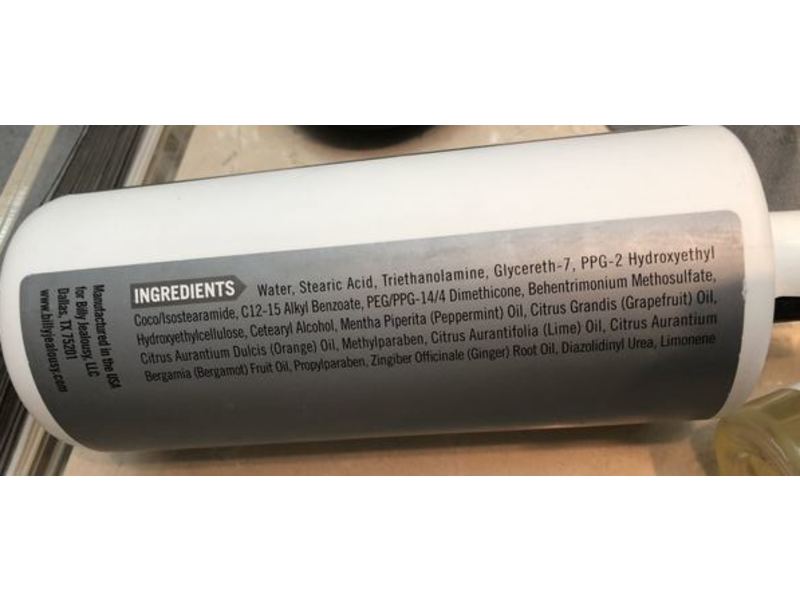 Billy Jealousy Hydroplane Super-Slick Shave Cream, 33.8 fl oz/1 L