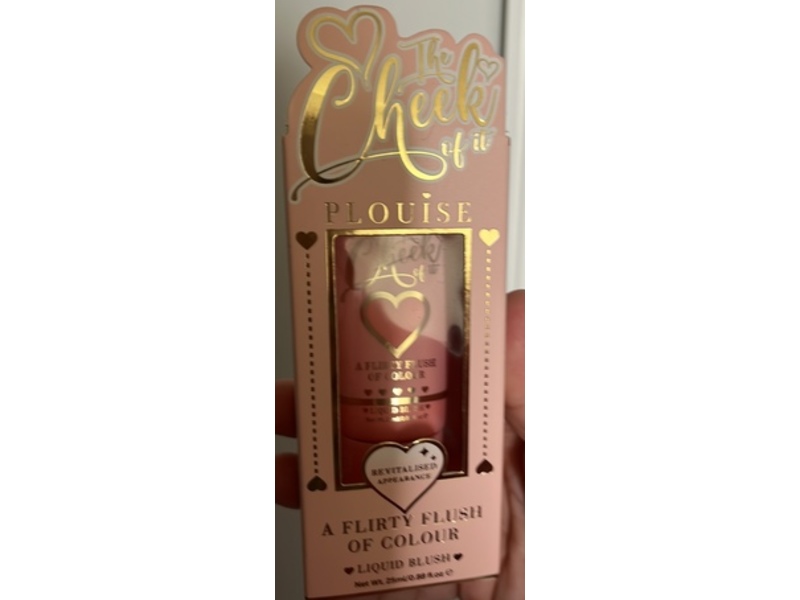 Plouise The Cheek Of It Liquid Blush, Sugar Pie, 0.88 fl oz/25 mL