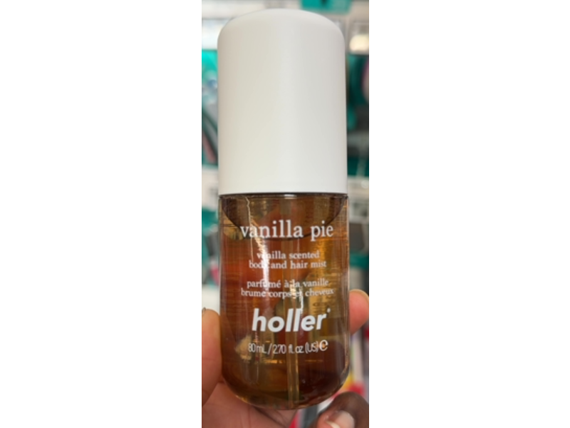 Holler Vanilla Pie Body and Hair Mist, 2.70 fl oz/80 mL