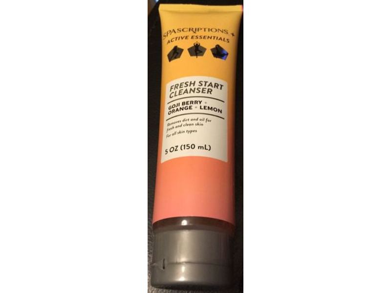 Spascriptions Fresh Start Cleanser, Goji Berry Orange & Lemon, 5 oz/150 ml
