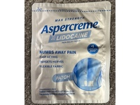 Aspercreme Lidocaine Pain Relief Patch, Fragrance Free, Pack Of 5 - thumbnail 2