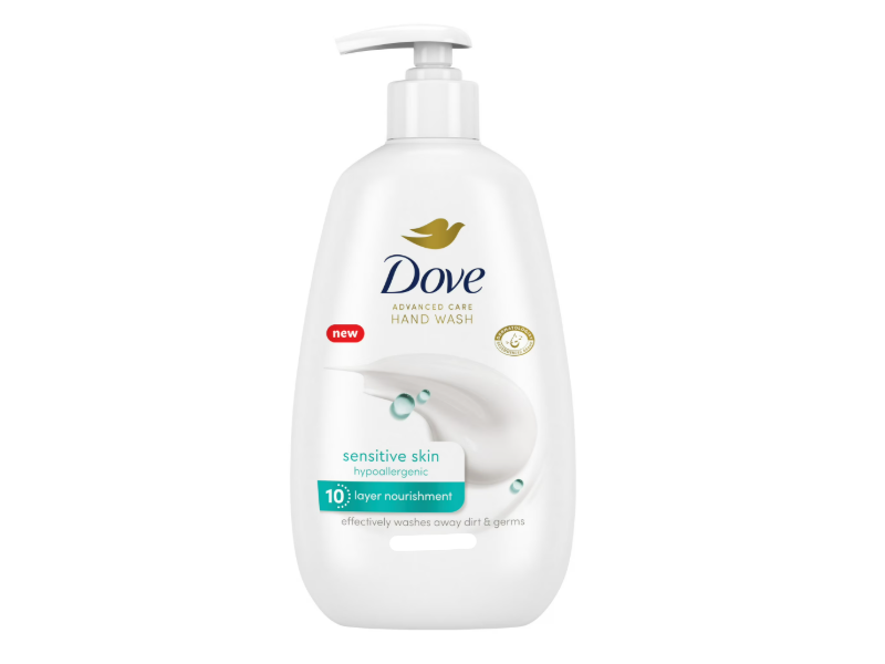 Dove Advanced Hand Wash, Sensitive Skin, 400 mL