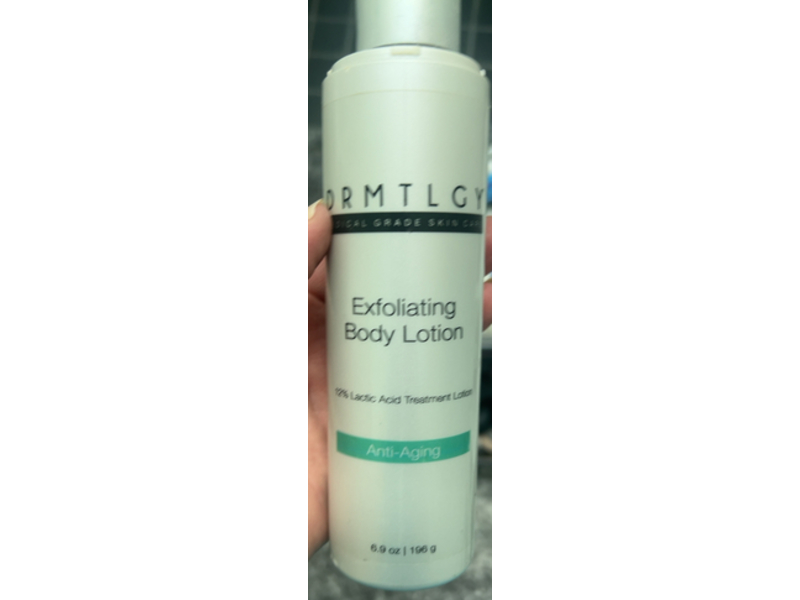 Drmtlgy Anti-Aging Exfoliating Body Lotion, Lactic Acid, 6.9 oz/196 g