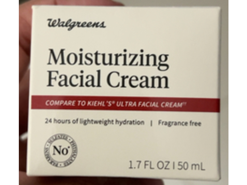 Walgreens Ultra Moisturizing Facial Cream, 1.7 fl oz/50 mL