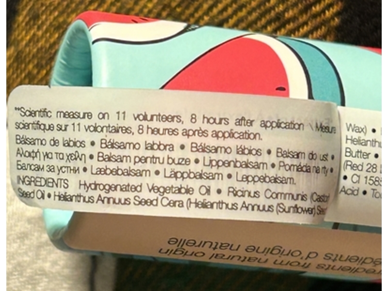 Sephora Moisturizing Lip Balm, Watermelon, 0.12 oz/3.5 g