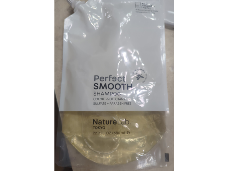 NatureLab Tokyo Perfect Smooth Shampoo, 22.9 fl oz/680 mL