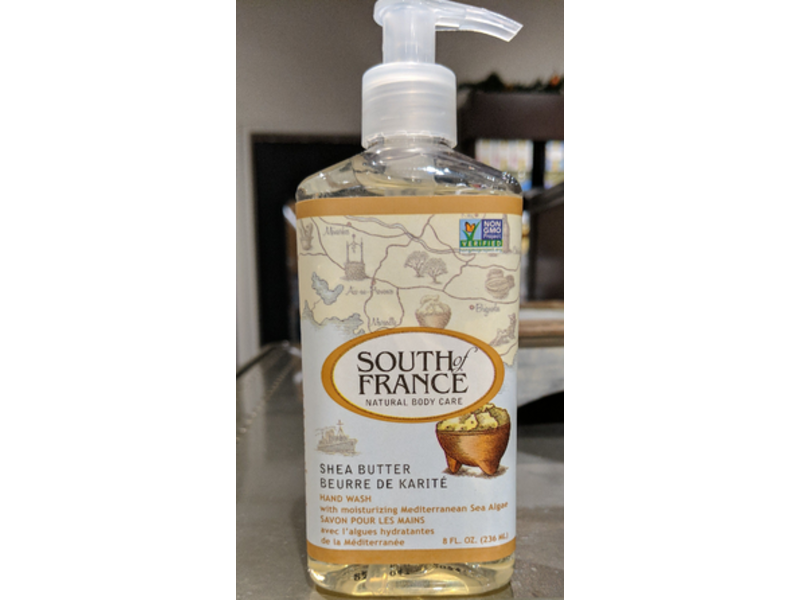 South of France Hand Wash, Shea Butter, 8 fl oz/236 mL