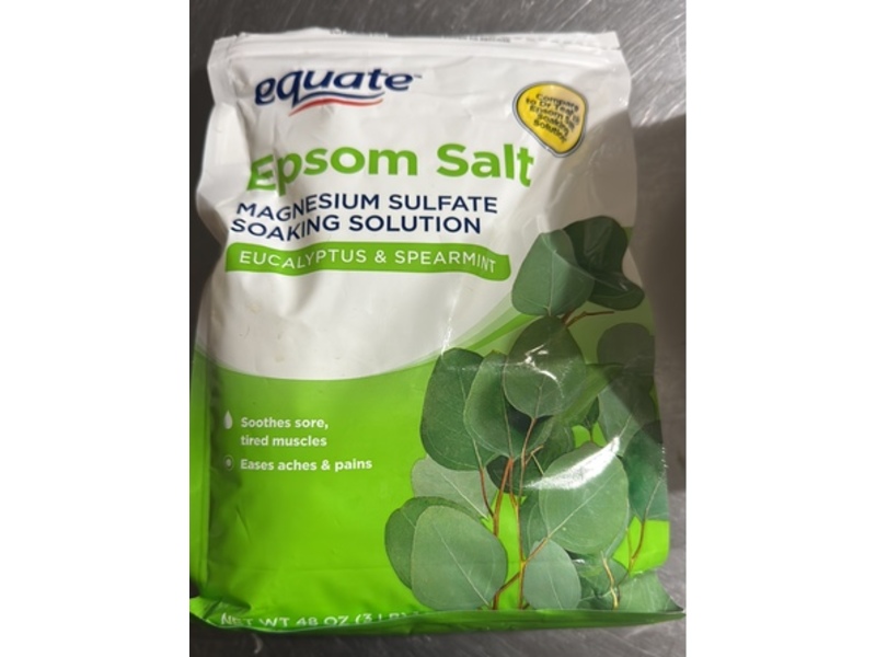 Equate Epsom Salt, Eucalyptus & Spearmint, 48 oz/1.3 kg