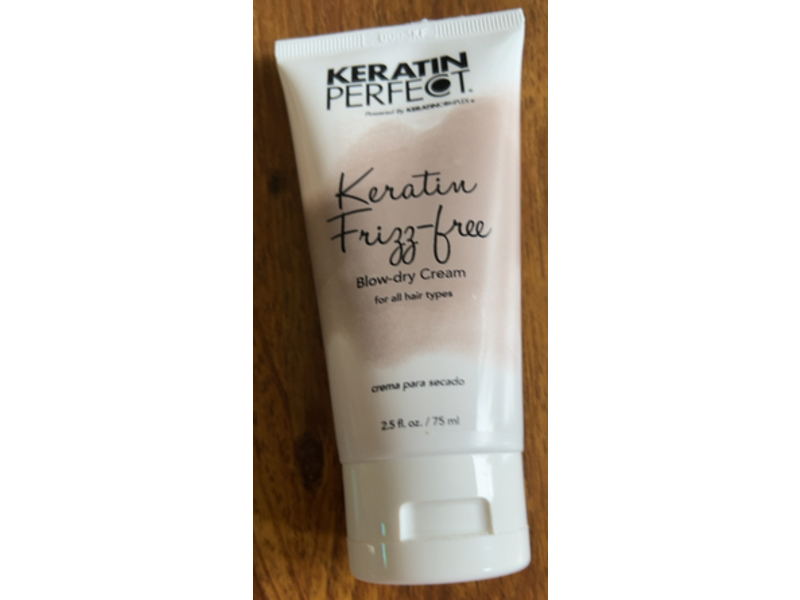 Keratin Perfect Frizz - Free Blow Dry Cream, 2.5 fl oz/75 mL