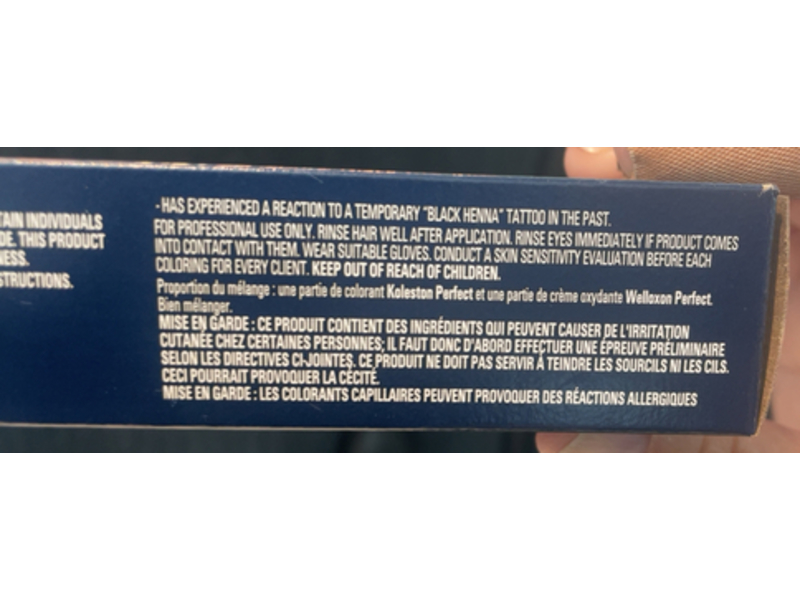 Wella Professionals Koleston Perfect Permanent Creme Hair Color, 8/0 Light Blonde/Natural, 2 oz/ 57 g