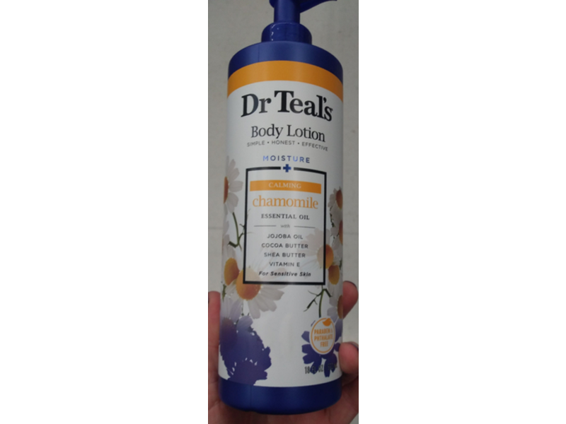 Dr Teal's Moisture Body Lotion, Chamomile, 18 fl oz