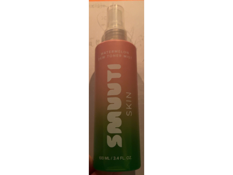 Smuuti Skin Dew Toner Mist, Watermelon, 3.4 fl oz/100 mL