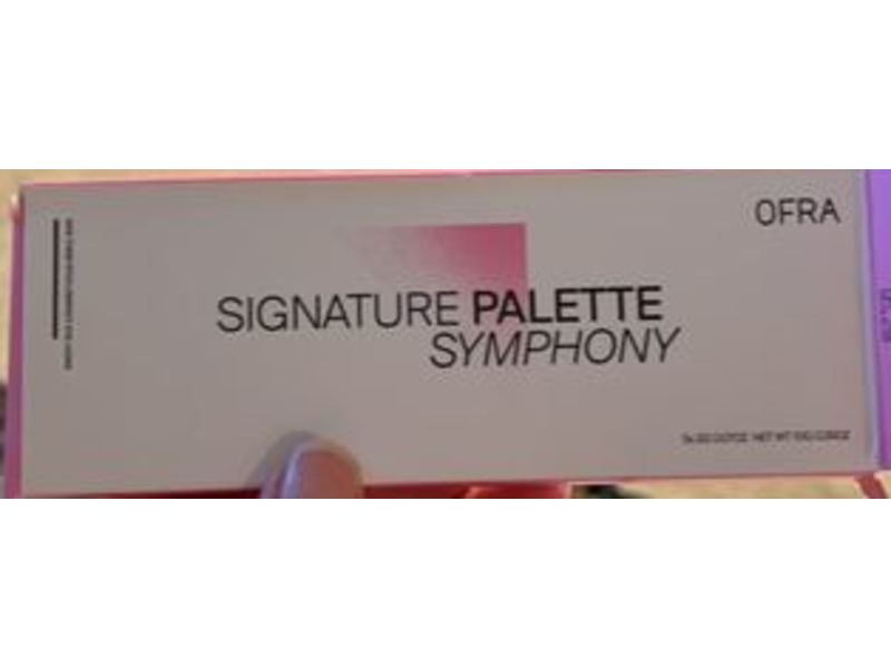 Ofra Signature Palette, Symphony, 0.07 oz/2 g