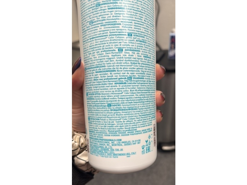 Moroccanoil Color Calypso Demi-Permanent Gloss Activator, 3.8 fl oz/1 L