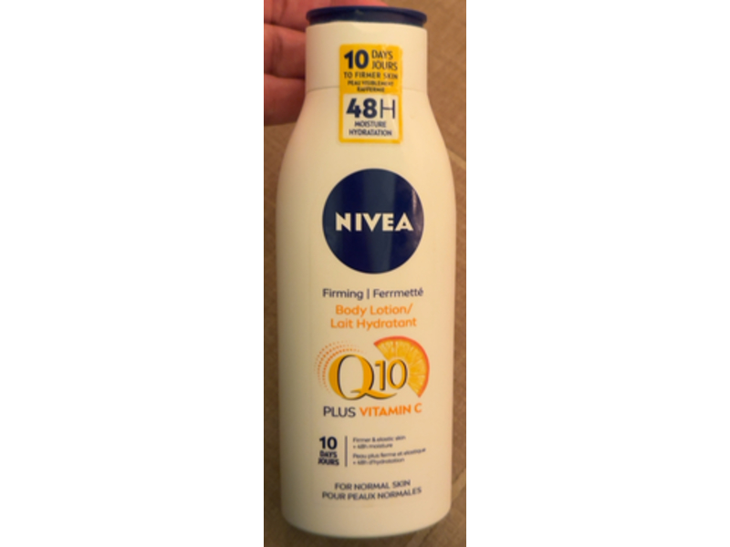 Nivea Firming Body Lotion, Q10 + Vitamin C, 400mL