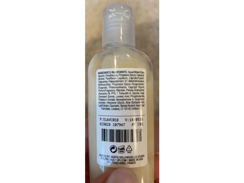 OPI Avojuice Hand & Body Lotion, Coconut Melon, 0.95 fl oz/28 mL