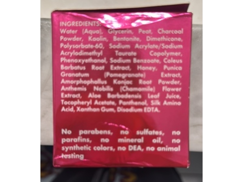 Mielle Organics Hydrating Face Mask, Pomegranate & Honey, 3.5 fl oz/100 g