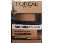L'Oreal Scrub Nourish & Soften Pure Sugar Scrub, 3 Pure Sugars+Cocoa, 1.7 oz 48 g - thumbnail 2
