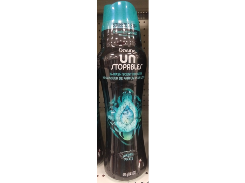 Downy Unstopables In-Wash Scent Booster, Fresh, 14.8 oz/422 g
