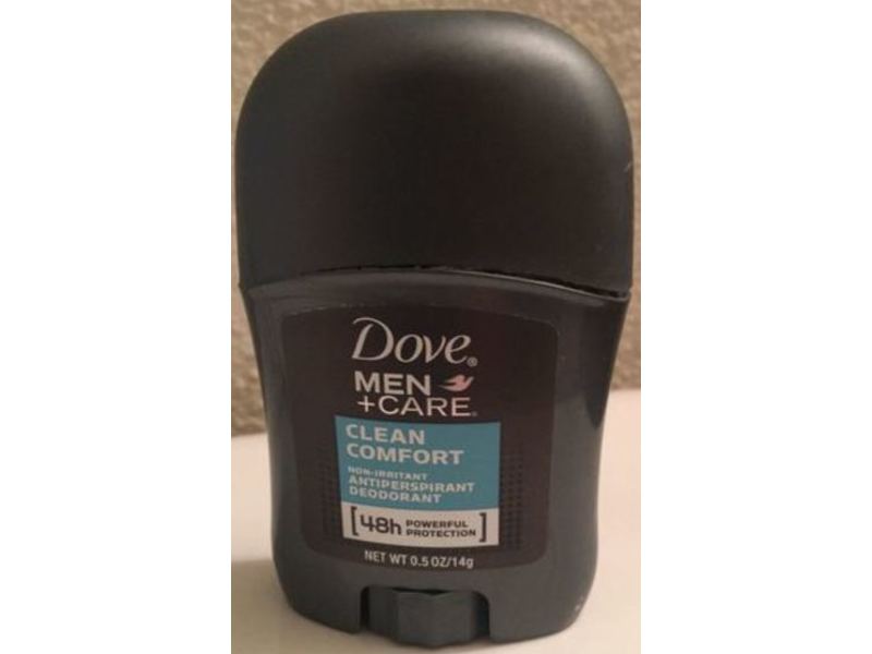 Dove Men + Care Antiperspirant Deodorant, Clean Comfort, 0.5 oz/14 g