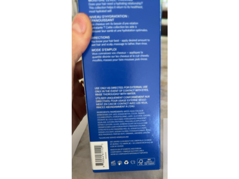 JVN Nurture Hydrating Shampoo, 10 fl oz/295 mL