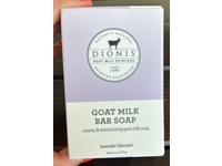 Dionis Goat Milk Bar Soap, Lavender Blossom, 6 oz/170 g - Image 3