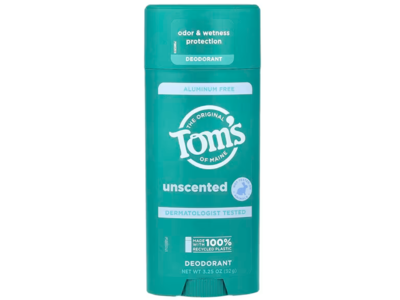 The Original To's Maine Deodorant, Unscented, 3.25 oz/92 g