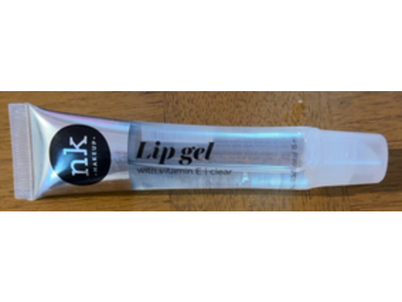 nicka k Lip Gel with Vitamin E, Clear, 0.5 fl oz/15 mL