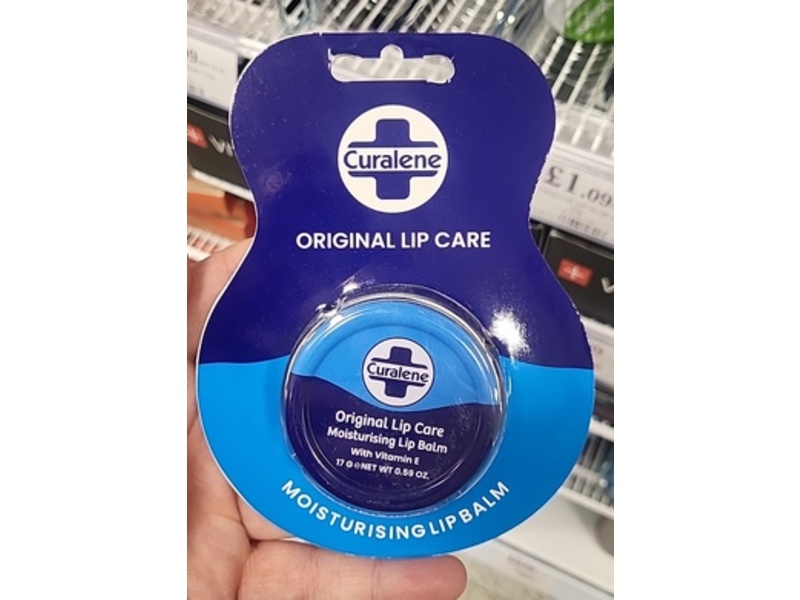 Curalene Original Moisturising Lip Balm, 0.59 oz/17 g