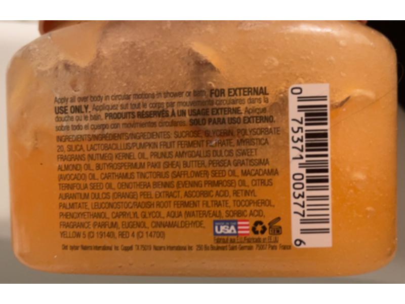 Tree Hut Shea Sugar Scrub, Pumpkin Spice Latte, 18 oz/510g