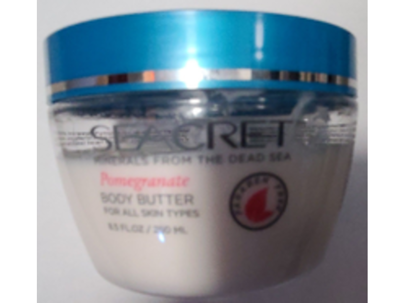 Seacret Body Butter, Pomegranate, 8.5 fl oz/250 mL
